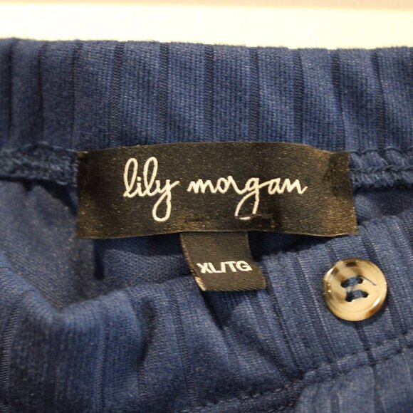 Elegant Blue Strapless Jumpsuit XL - Picture 4 of 5